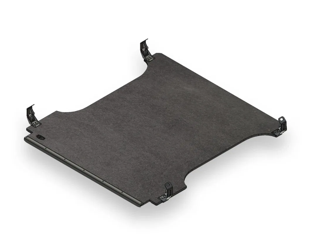 RA1619-ESU1-L – LEGEND FLEET Bed Liner, Drop-In Under Bed Rail Black Matte Textured Steel